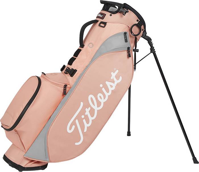 Titleist Golf Cart 14 Bag Gray Peach