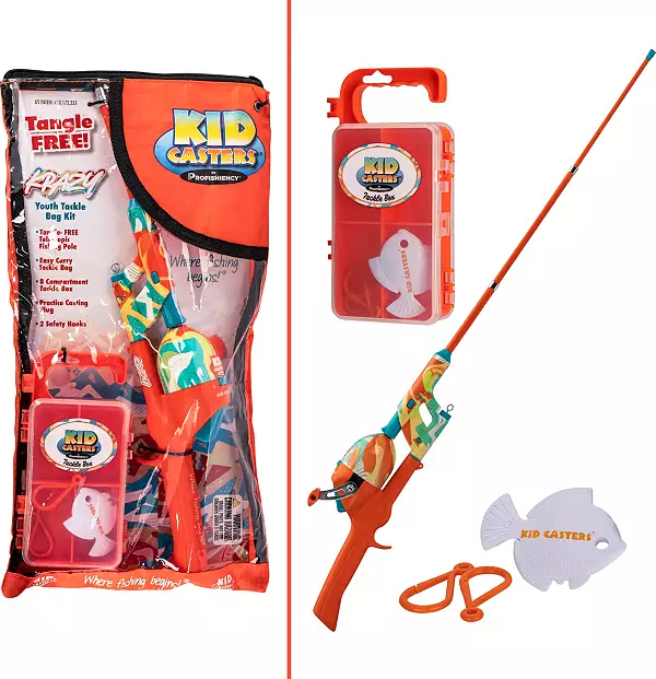 Dick's Sporting Goods Kid Casters Krazy Tackle Bag Kit