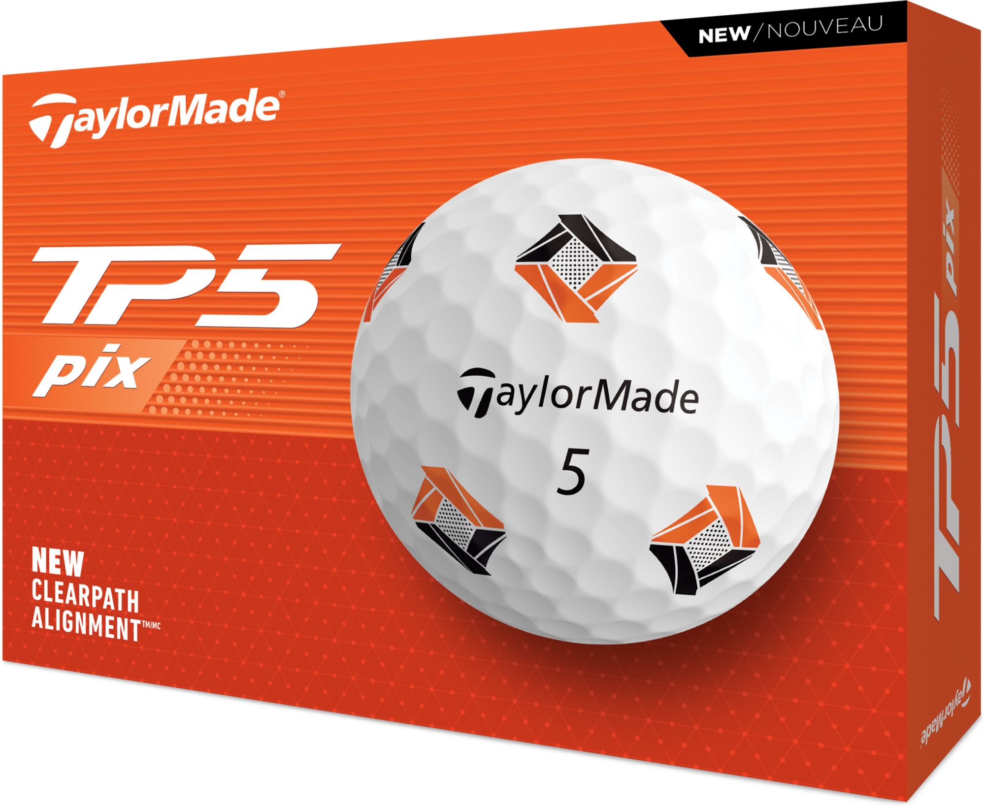 TaylorMade 2024 TP5 pix 3.0 Golf Balls