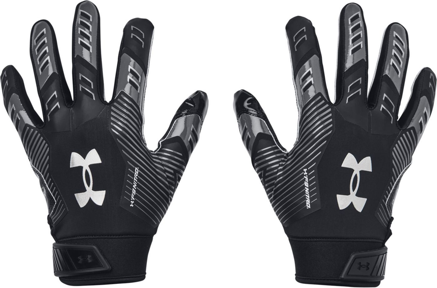 Under Armour Men s F9 Nitro Football Gloves Black M