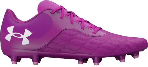 Under armour best sale purple cleats