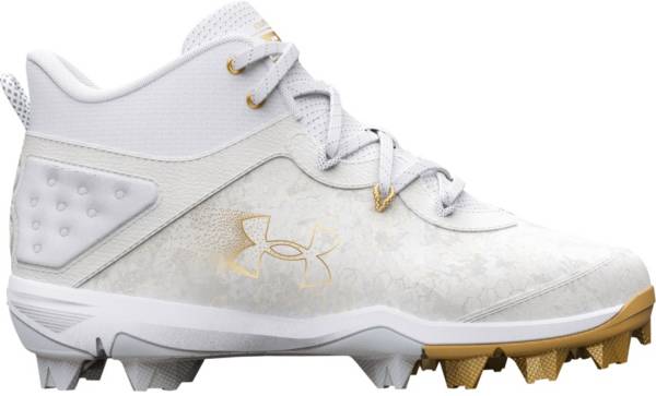 Under Armour Kids Harper 8 Mid RM Baseball Cleats