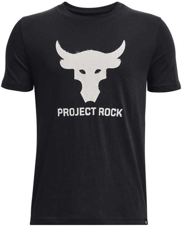 Under Armour Men's Project Rock Brahma Bull Shirt L Black/Red : Clothing,  Shoes & Jewelry 