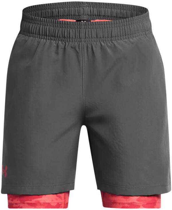 Under Armour Boys' Woven 2-In-1 Shorts | Dick's Sporting Goods