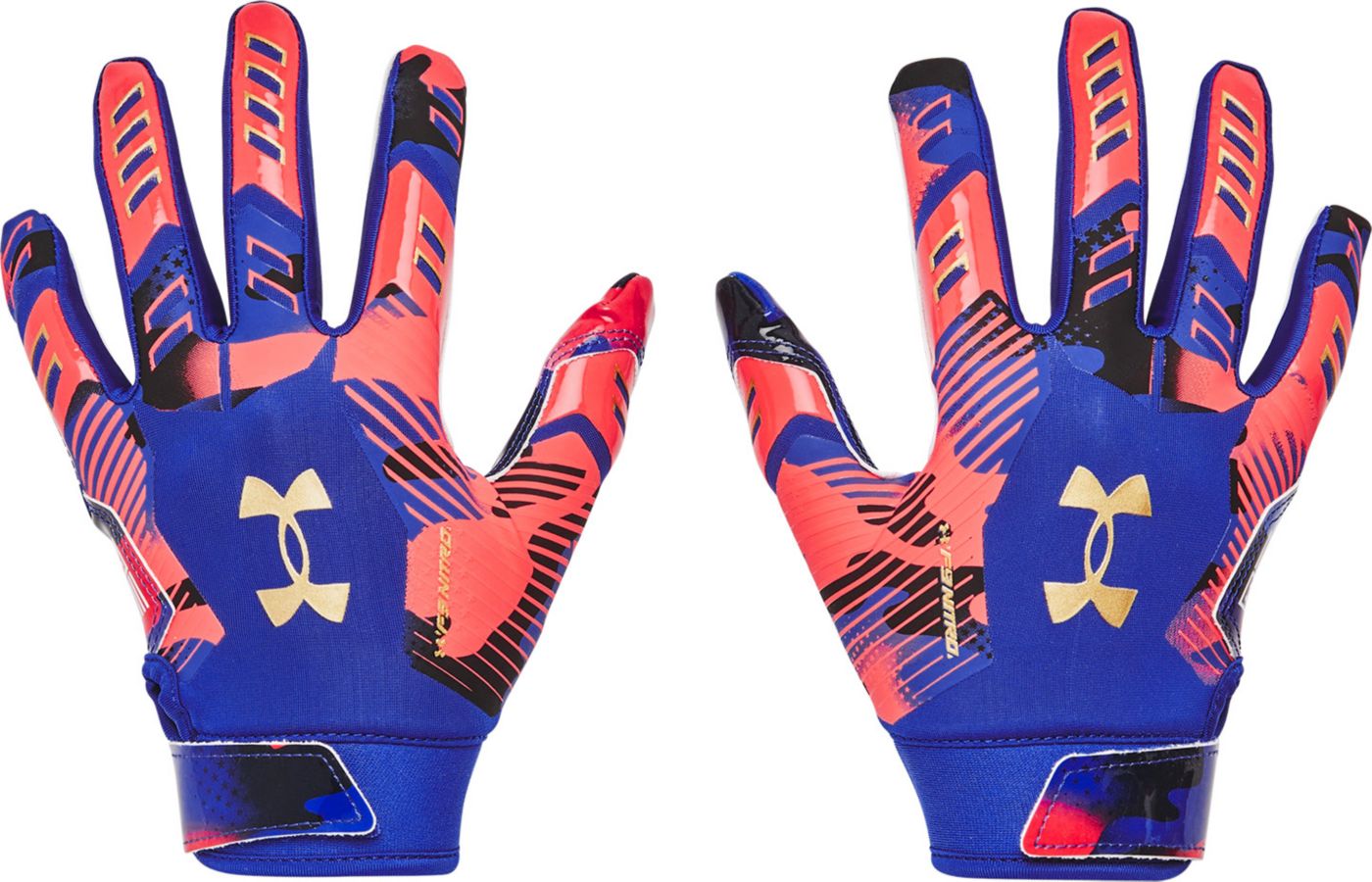 Under Armour Youth F9 Nitro Printed Football Gloves