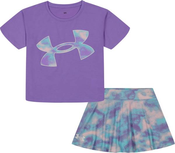 Under Armour Toddler Girls' Boxy T-Shirt and Skort Set product image