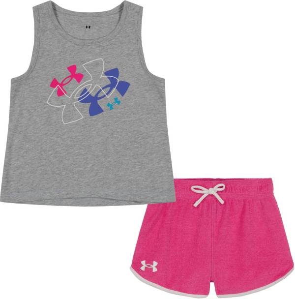 Toddler girl cheap under armour shorts