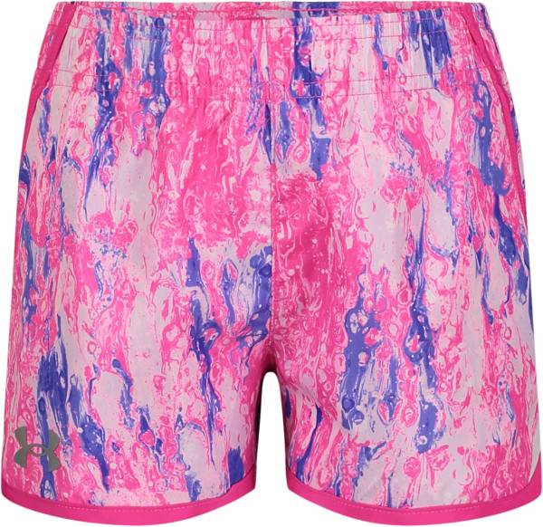 Under Armour Little Girls' Leopard Fly-By Shorts