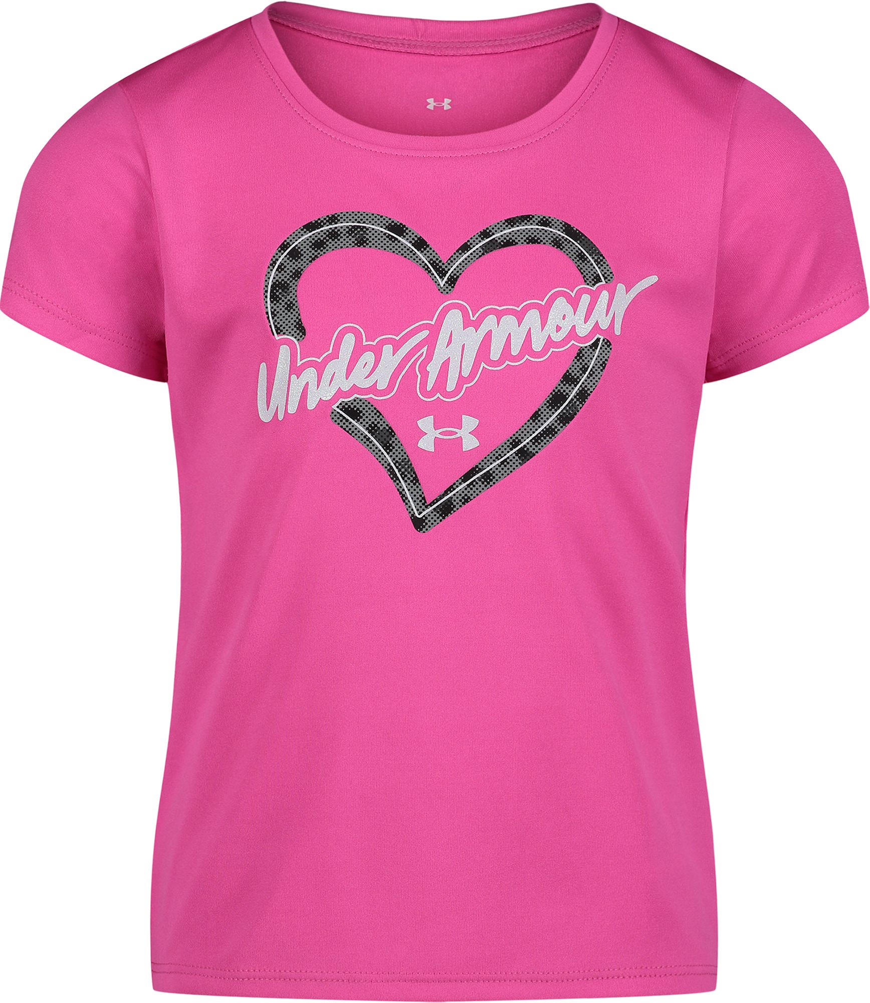 Under Armour Little Girls' Signature Heart Logo T-Shirt