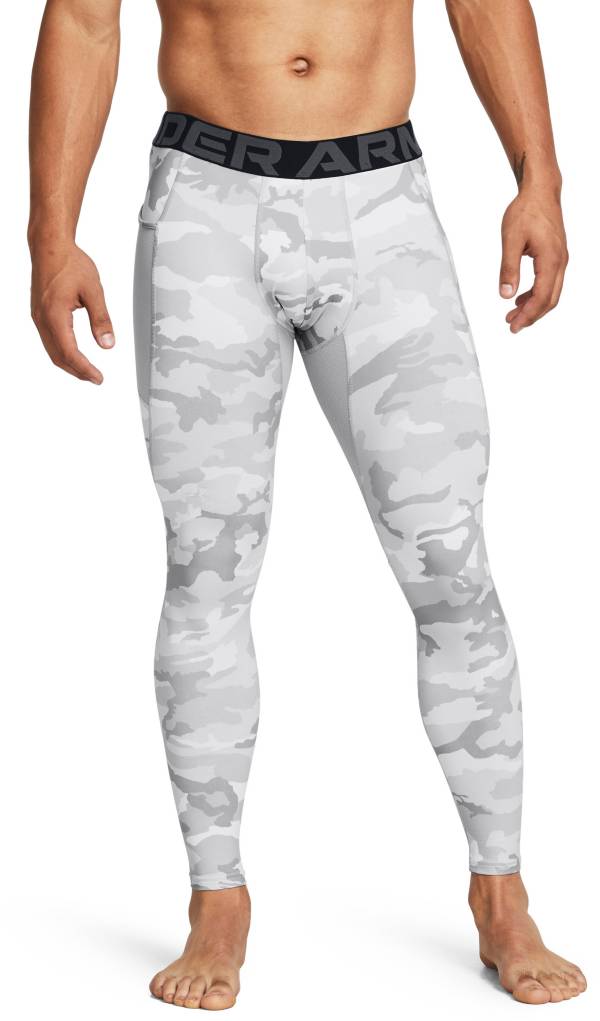 GetUSCart- DEVOPS 2 Pack Men's Compression Pants Athletic Leggings (Large,  Black/Orange)