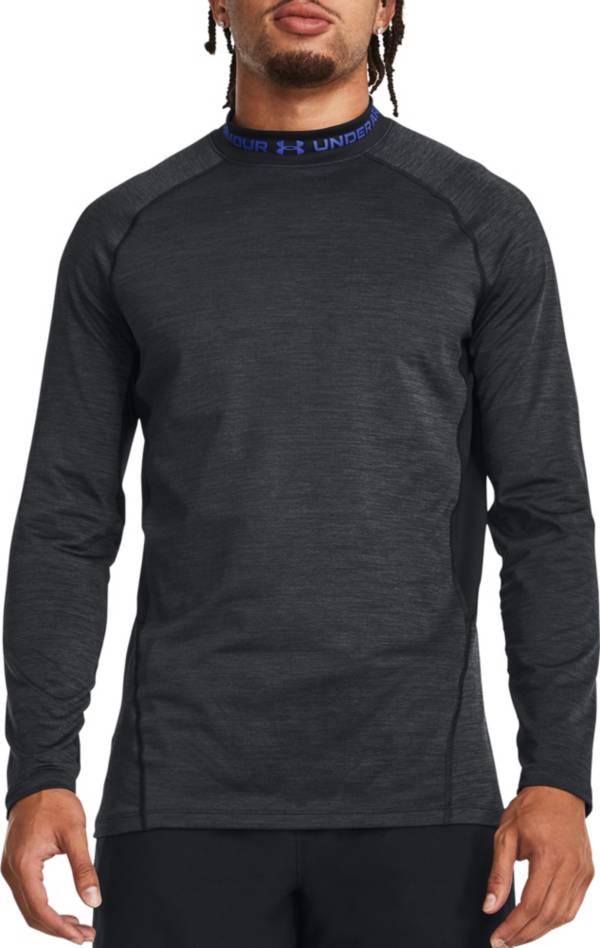 Under Armour Mens Cold Gear Armour Compression Mock Neck Top