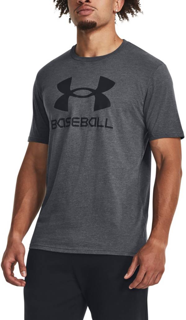 New York Yankees MLB Under Armour Logo T Shirt  Under armour logo, Tshirt  logo, Long sleeve tshirt men