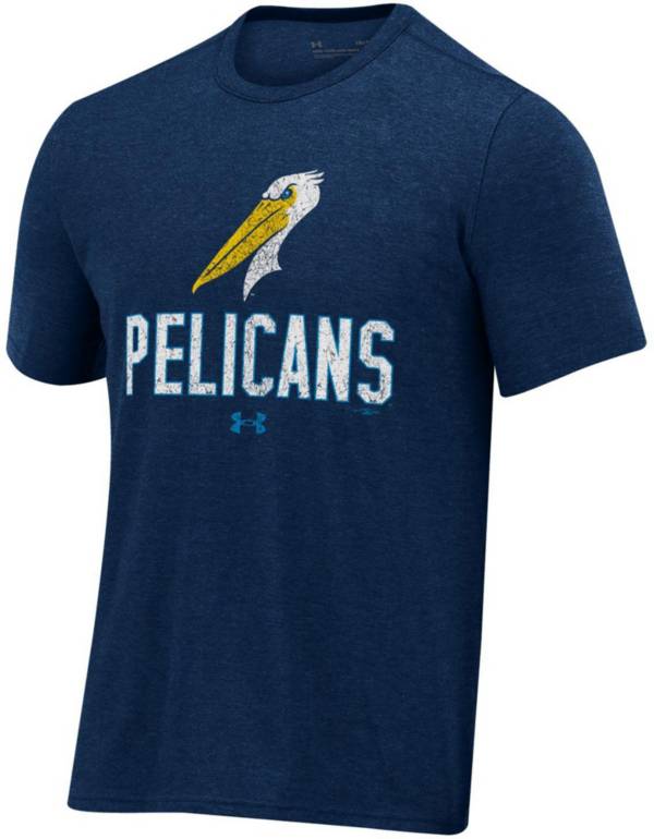 Under Armour Men's Myrtle Beach Pelicans Navy All Day T-Shirt product image