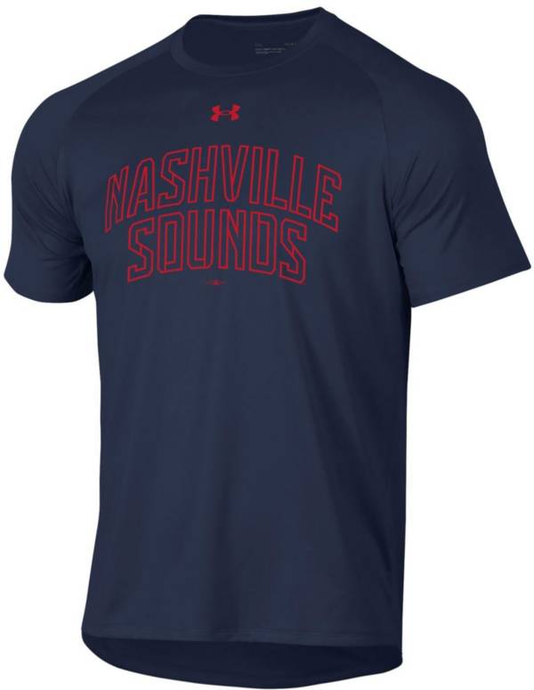 Under Armour Men's Nashville Sounds Navy Tech T-Shirt product image