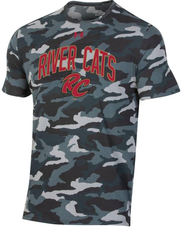Under Armour Men's Sacramento River Cats Black Camo Performance T-Shirt product image