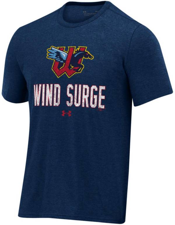 Under Armour Men's Wichita Wind Surge Navy All Day T-Shirt product image