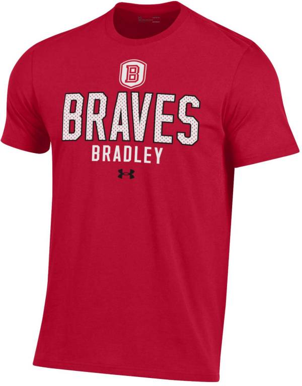 Atlanta braves under armour sales shirt