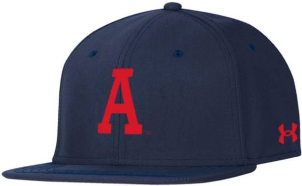 Under Armour Men s Auburn Tigers Blue Vintage A Fitted Hat