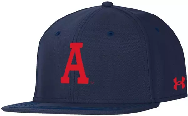 Under Armour Men's Auburn Tigers Blue Vintage A Fitted Hat