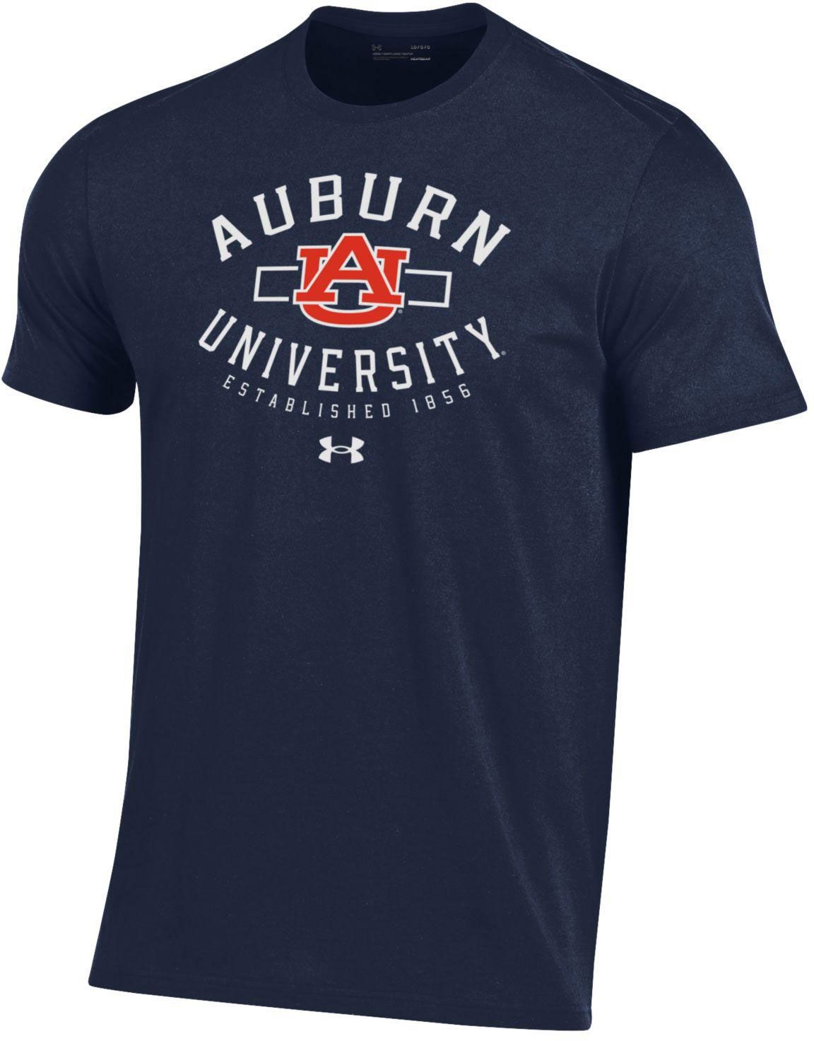 Under Armour Men's Auburn Tigers Performance Cotton T-Shirt