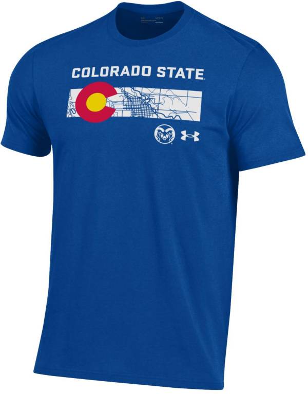 Under Armour Men's Colorado State Rams Royal Pride Performance Cotton T- Shirt