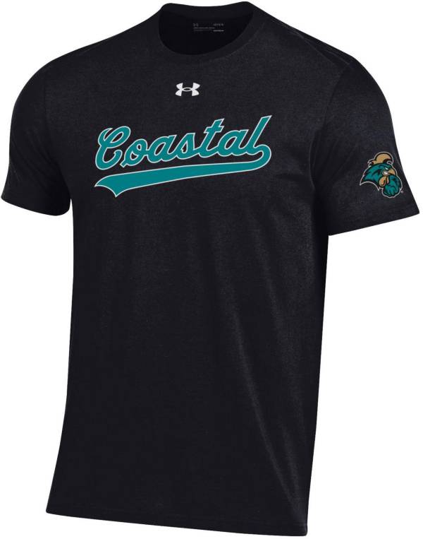 Under Armour Men's Black Performance Cotton T-Shirt