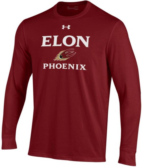 Men's Maroon Elon Phoenix Basketball Jersey