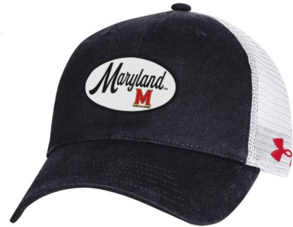 Under Armour Men's Maryland Terrapins Black Performance Cotton Adjustable Hat product image