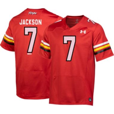 sorry, Under Armour Men's Maryland Terrapins J.C. Jackson #7 Red Replica Football Jersey is currently out of stock