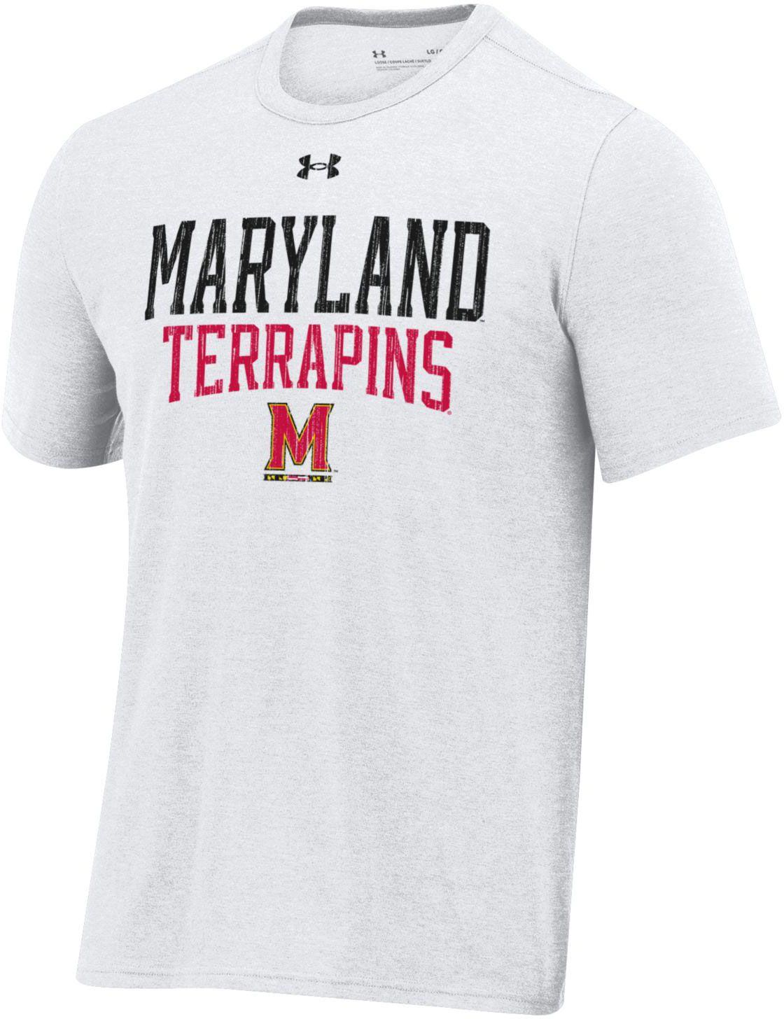 Under Armour Men's Maryland Terrapins All Day Tri-Blend T-Shirt