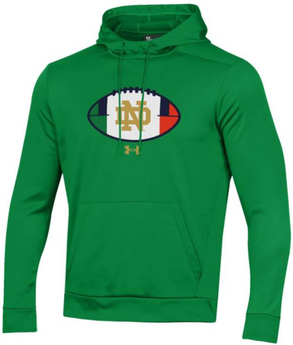 Green notre outlet dame hoodie