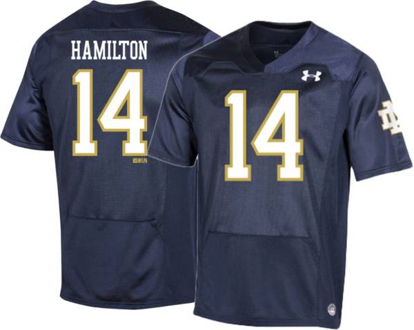 Under armour best sale authentic football jersey