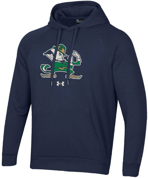 Under Armour Men's Notre Dame Fighting Irish Navy Fleece Pullover