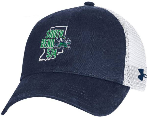 Notre dame under outlet armour baseball hat