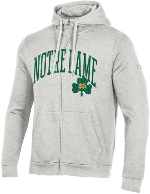 Notre dame best sale zip up hoodie