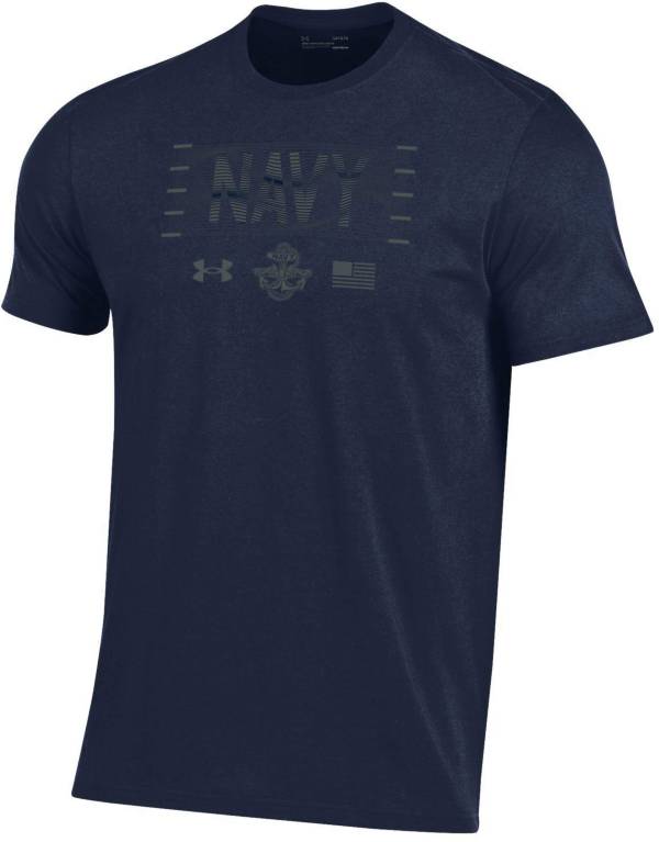 Under Armour Men's Navy Midshipmen Navy Silent Service T