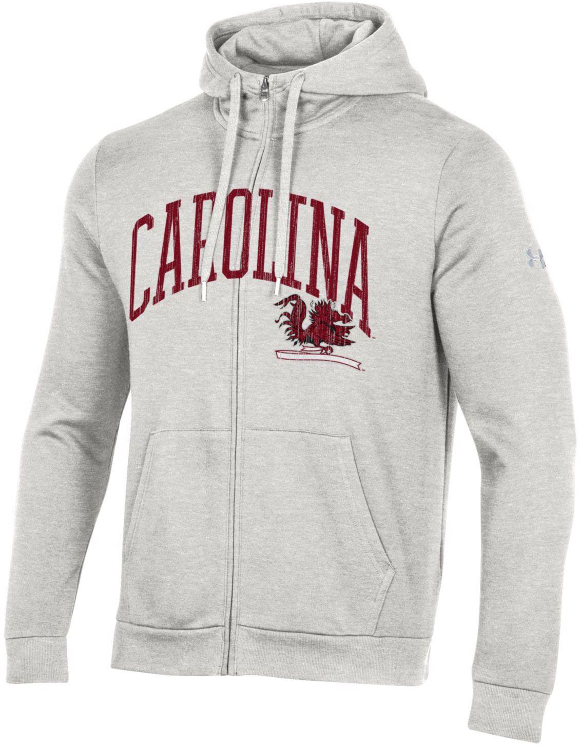 Under Armour Men's South Carolina Gamecocks Silver Heather All Day Full-Zip  Hoodie | Dick's Sporting Goods