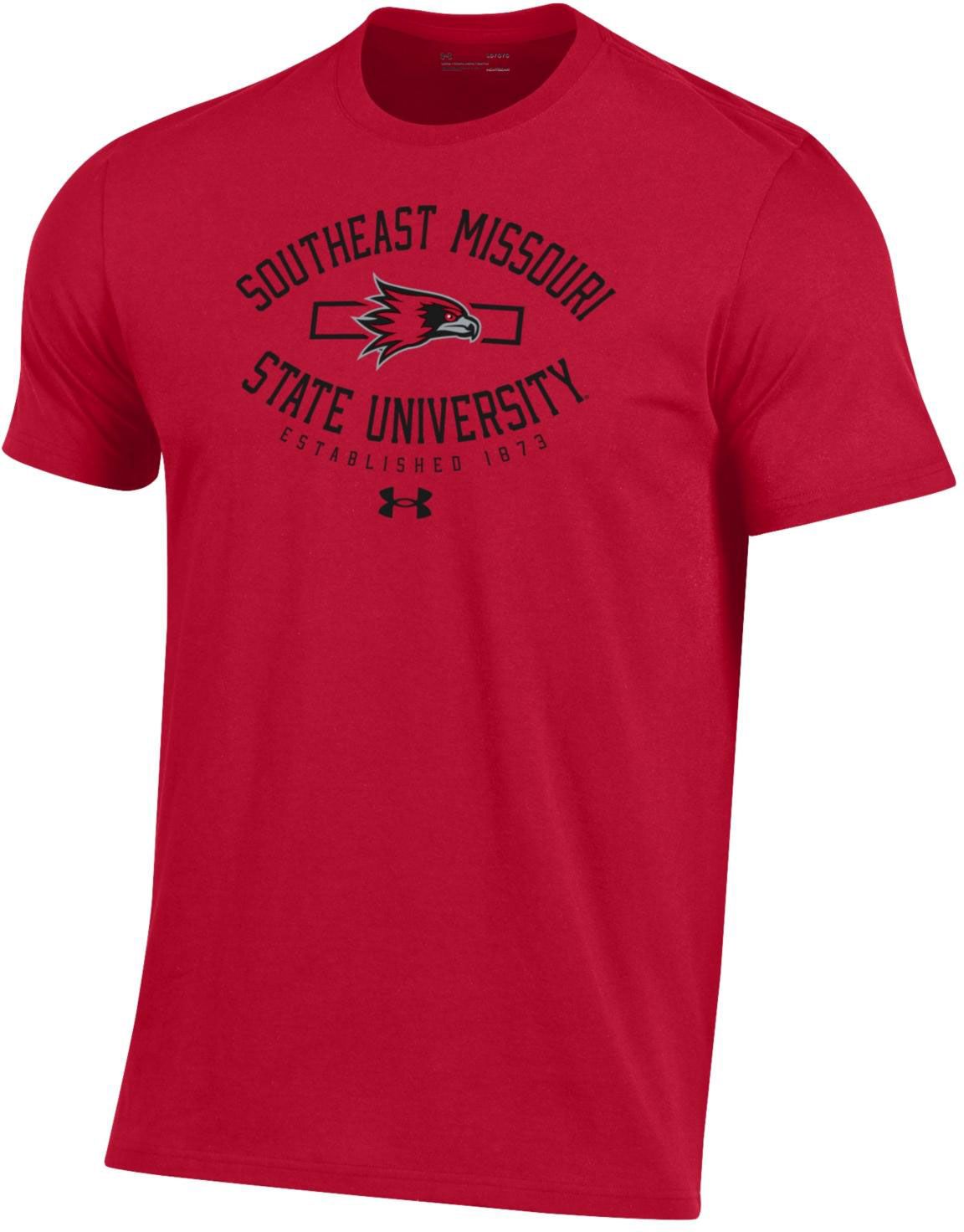 Under Armour Men's Southeast Missouri State Redhawks Red Performance Cotton T-Shirt