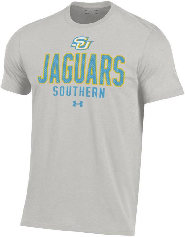 Under Armour Men's Southern University Jaguars Grey Performance Cotton TShirt Dick's Sporting