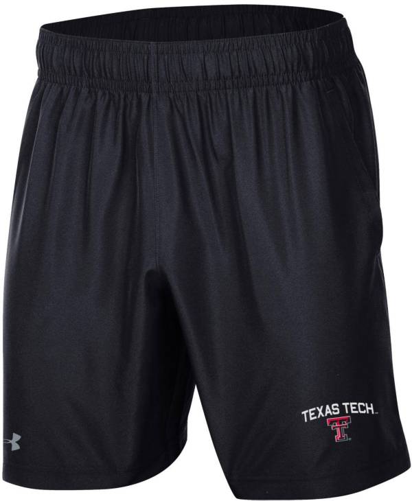 Under Armour Men's Texas Tech Red Raiders Black Woven Shorts product image