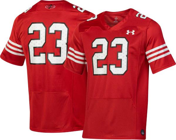 Under Armour Men's Texas Tech Red Raiders Red Replica Football Jersey, Medium