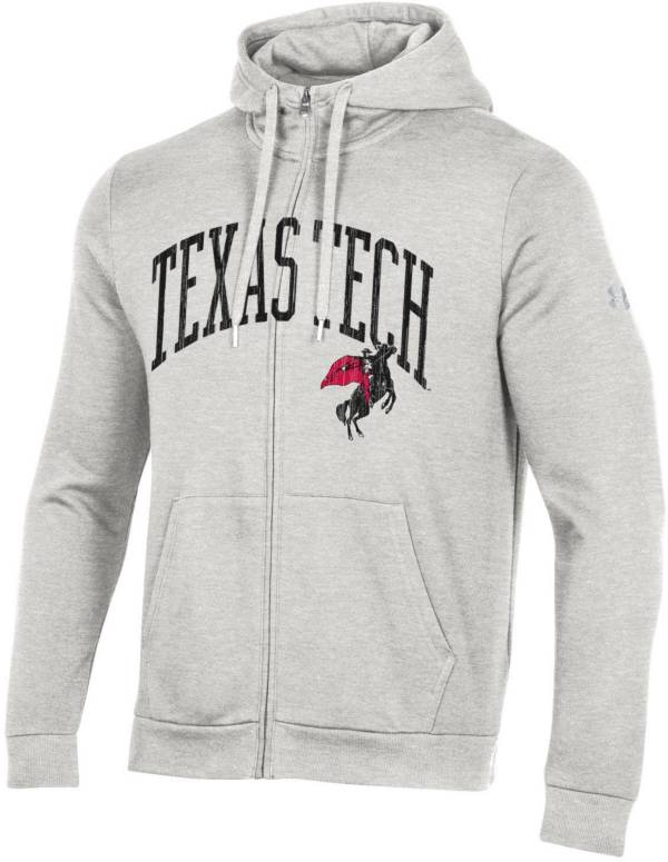 Men's Antigua Red Texas Tech Red Raiders Legacy Full-Zip Hoodie