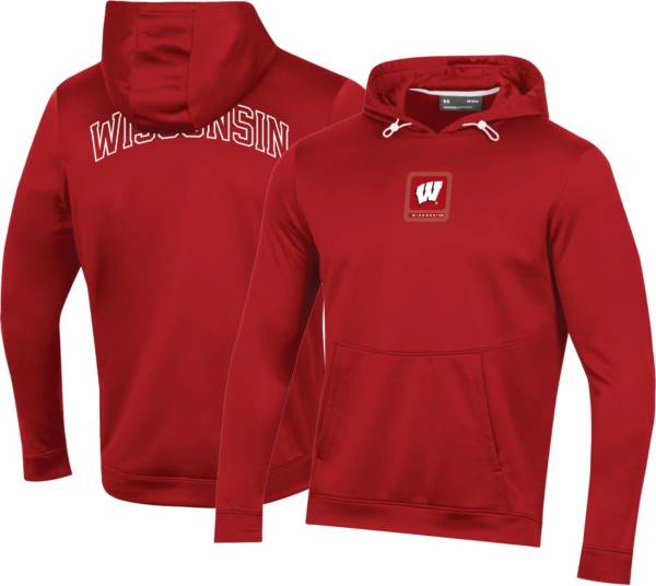 Under armour best sale badgers sweatshirt