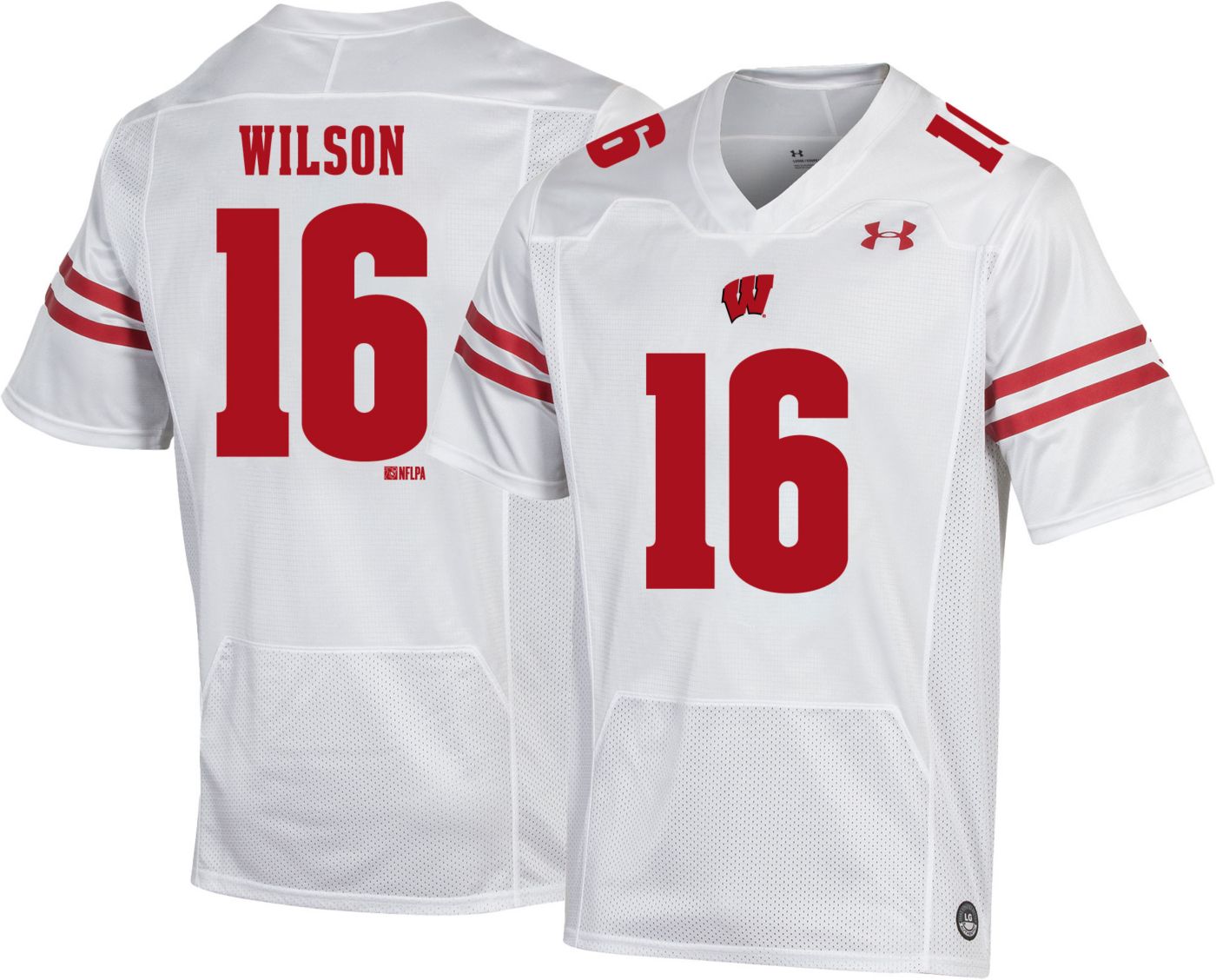 Russell wilson wisconsin jersey on sale