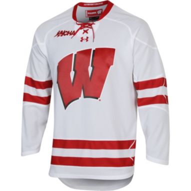 sorry, Under Armour Men's Wisconsin Badgers White Replica Hockey Jersey is currently out of stock