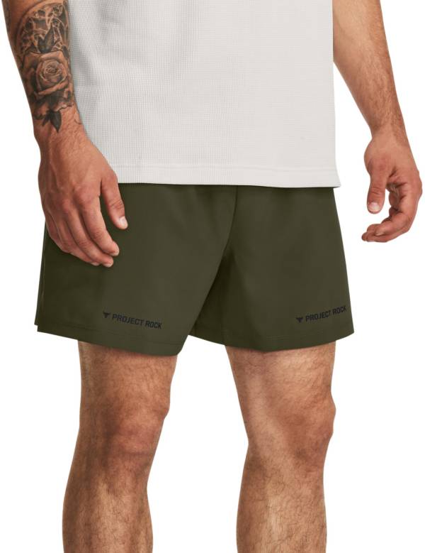 Under Armour Men's Project Rock 5 Woven Shorts