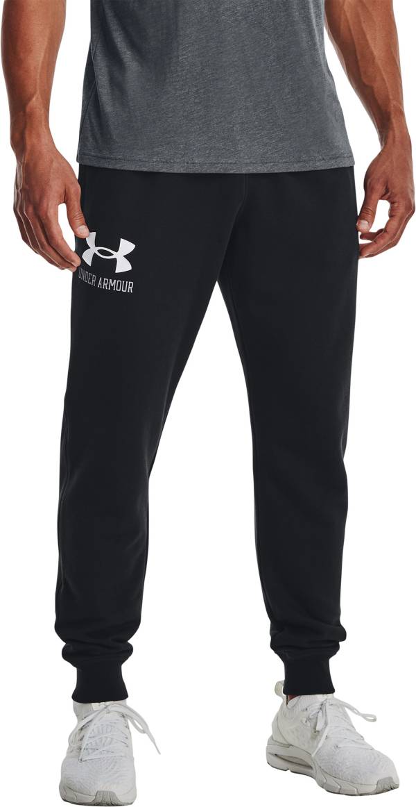 men's ua rival fleece graphic joggers