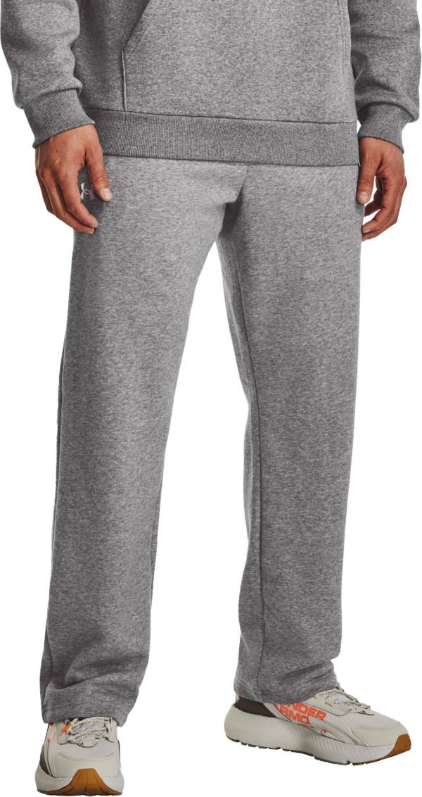 Under Armor Youth Pants XL Gray Loose Straight Leg Baseball Athletic  Sweatpants