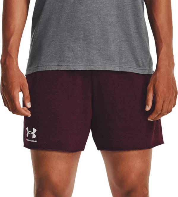 Maroon under armour shorts sale