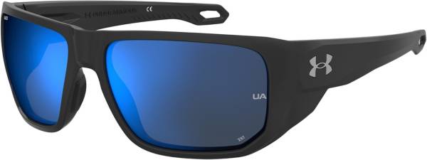 Under armour zone xl polarized 2024 sunglasses black